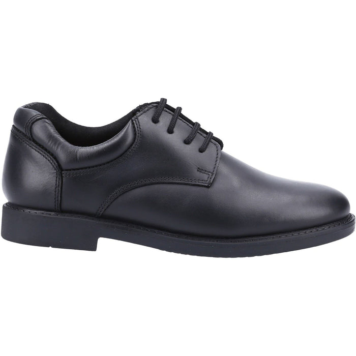 Hush Puppies Tim Black Leather Shoes