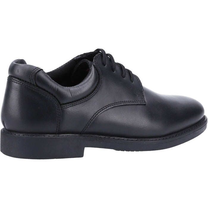 Hush Puppies Tim Black Leather Shoes
