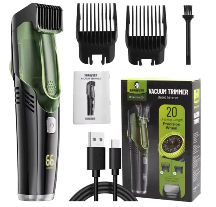 Mandotos Hybrid Wash & Trim Beard Cutter with adjustable blades and ergonomic handle for precise grooming.