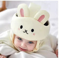 Mandotos infant safety mesh cap with breathable mesh material, designed to protect baby's head while providing ventilation.