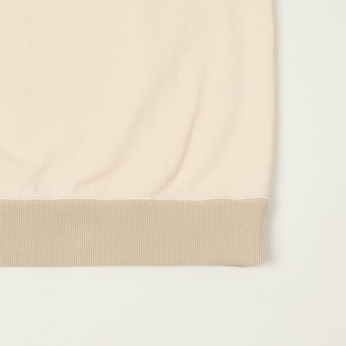 Jackman Dotsume Rib T-Shirt - Shell Pink/Dark Beige