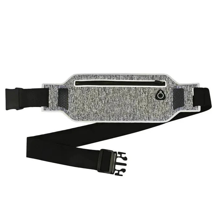 Mandotos Jogger's Essential Waist Belt showing adjustable strap and sleek design for comfortable fit.