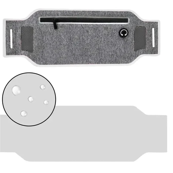 Mandotos Jogger's Essential Waist Belt with adjustable strap and sleek design, perfect for casual and athletic wear.