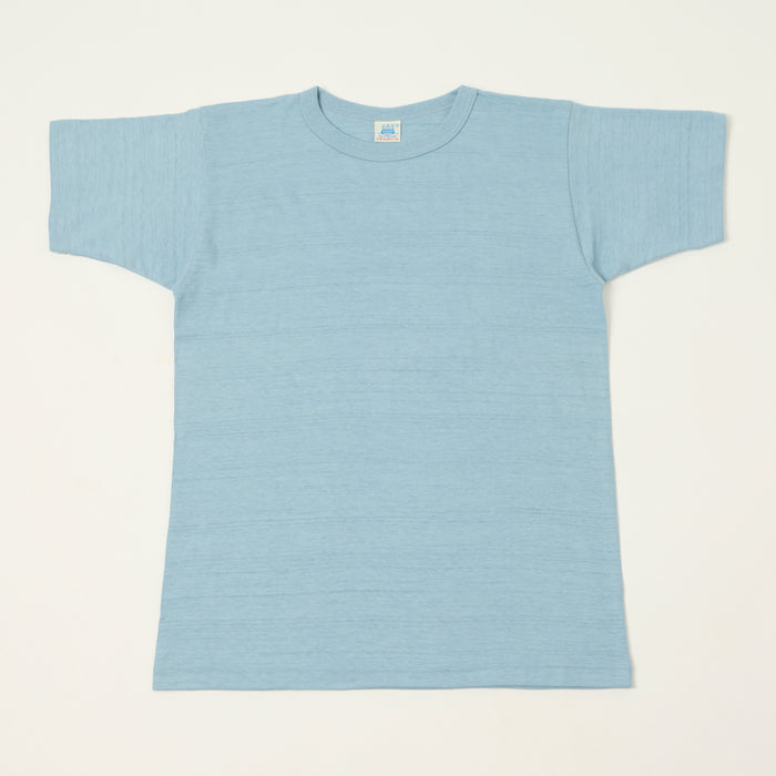 John Gluckow Lot. JG-CS06 Plain T-Shirt - Sax Blue