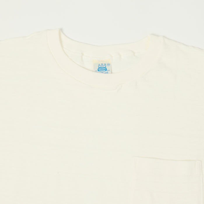 John Gluckow Lot. JG-CS07 'Keeper' Pocket T-Shirt - Off White