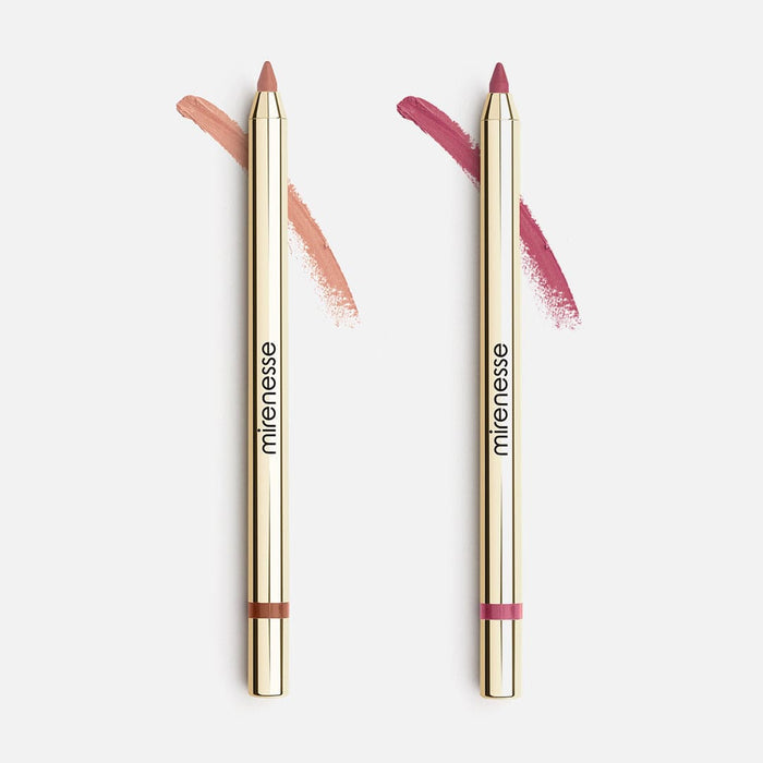 MIRENESSE PACK LIP Kissproof Lip Liner Baby Rose + Baby Nude Duo