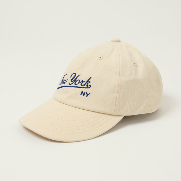 Knickerbocker 'Big League' Twill Cotton Cap - Ecru