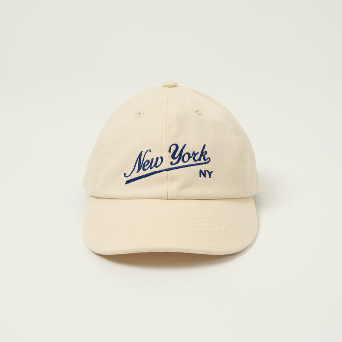 Knickerbocker 'Big League' Twill Cotton Cap - Ecru
