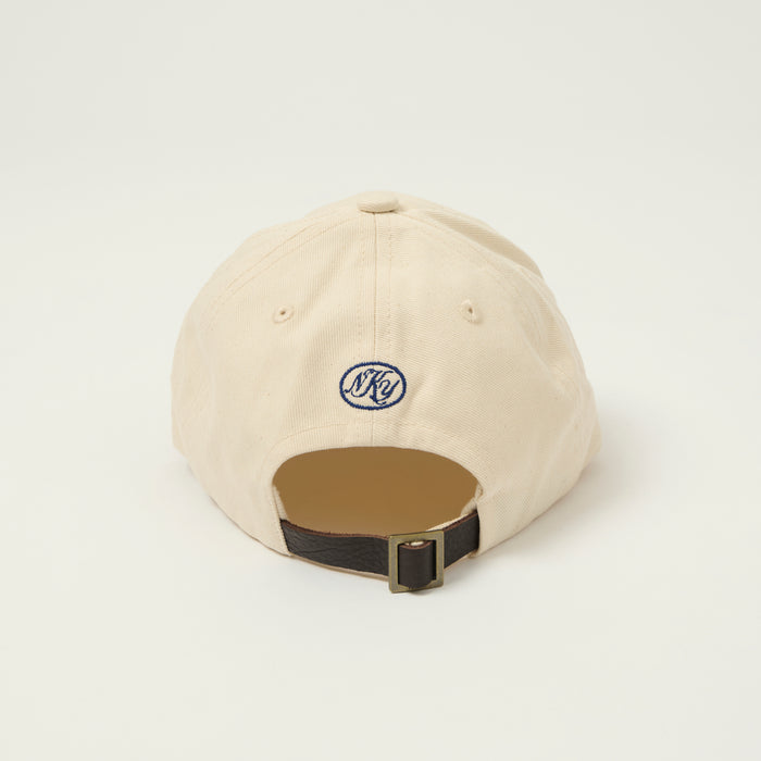 Knickerbocker 'Big League' Twill Cotton Cap - Ecru