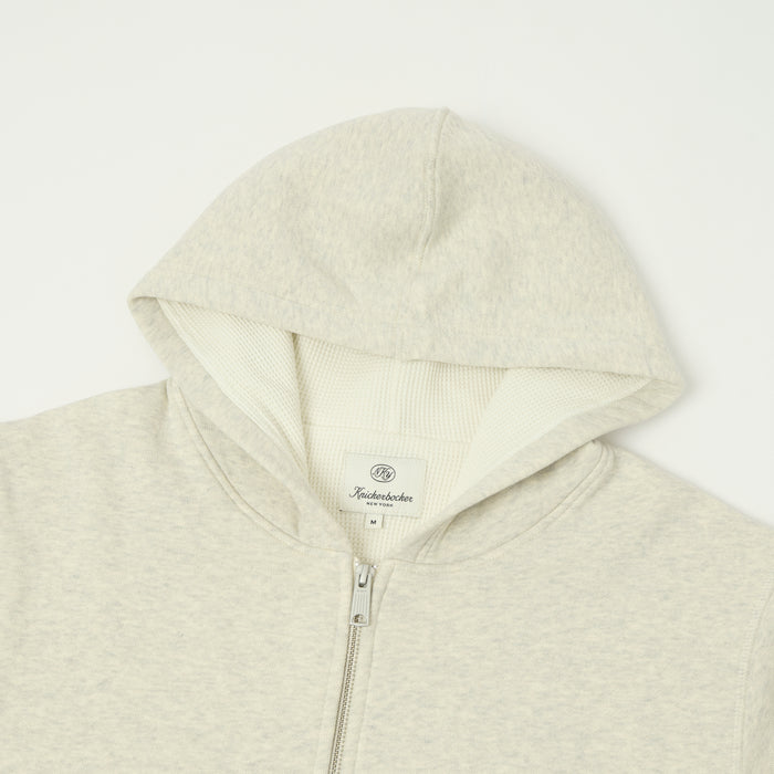 Knickerbocker 'Metro Waffle' Hoodie - Oat Grey