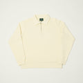 Knickerbocker 'Stadium Loft' Quarter Zip Sweatshirt - Milk