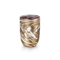 black laguna b glass on white background