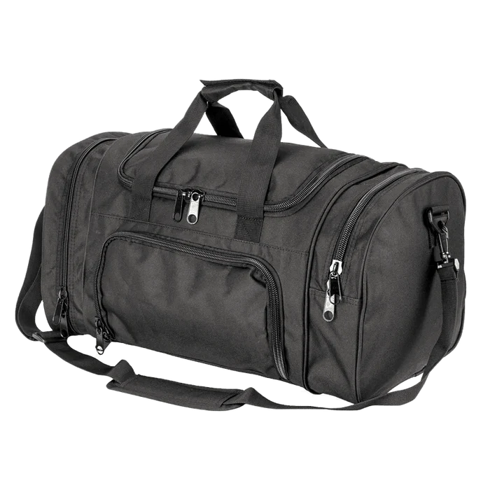 Mandotos International large capacity tactical duffel bag with shoe compartment, ideal for travel, sports, and gym use.