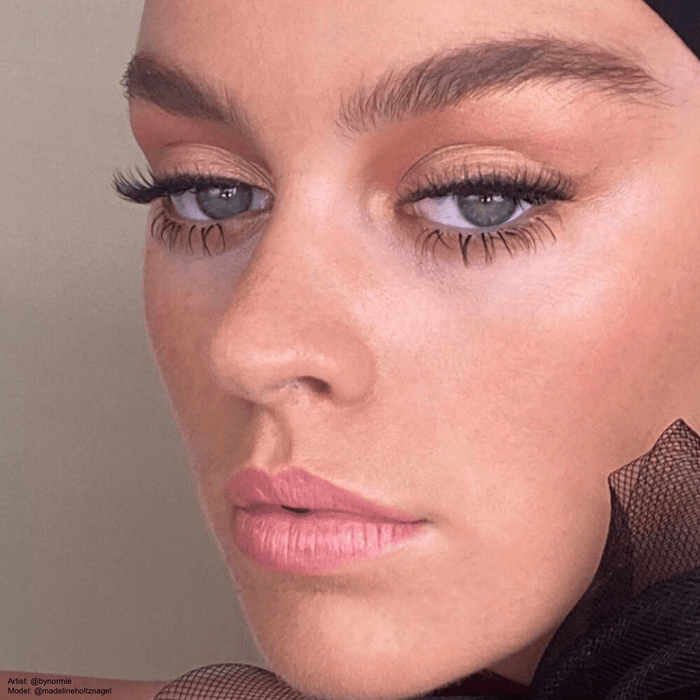 MIRENESSE MASCARA 5g / 0.17oz / Black Lash Whip Tubing Mascara 24hr Root Tightliner With Micro Brush Black