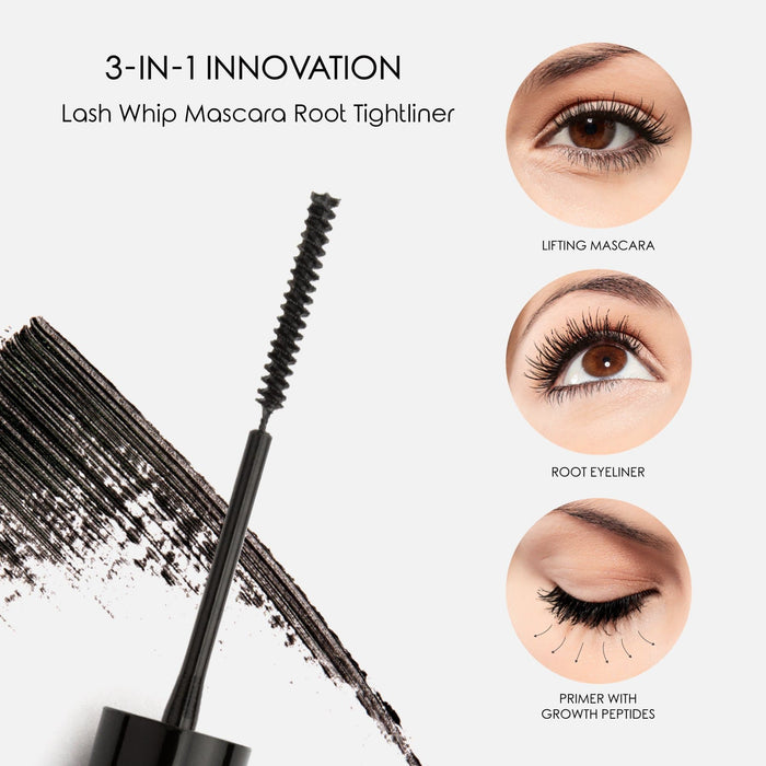 MIRENESSE PACK EYE Lash Whip Tubing Mascara + Forbidden Ink Eyeliner Black