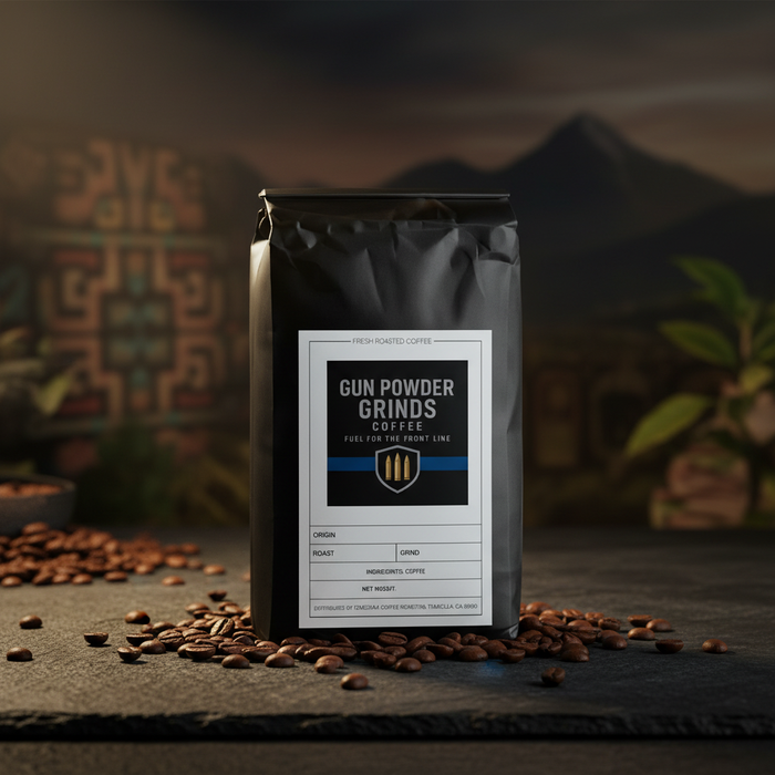 Gun Powder Grinds Latin American Blend with subtle origin hints