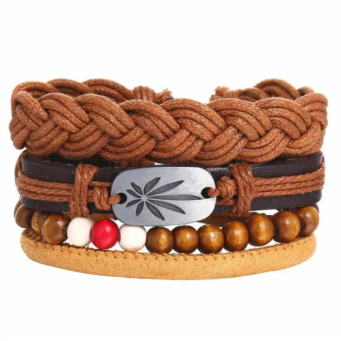 Light Brown Red / Leaf