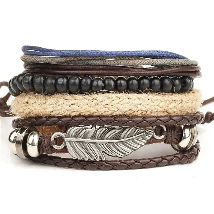 Brown / Fether Bead