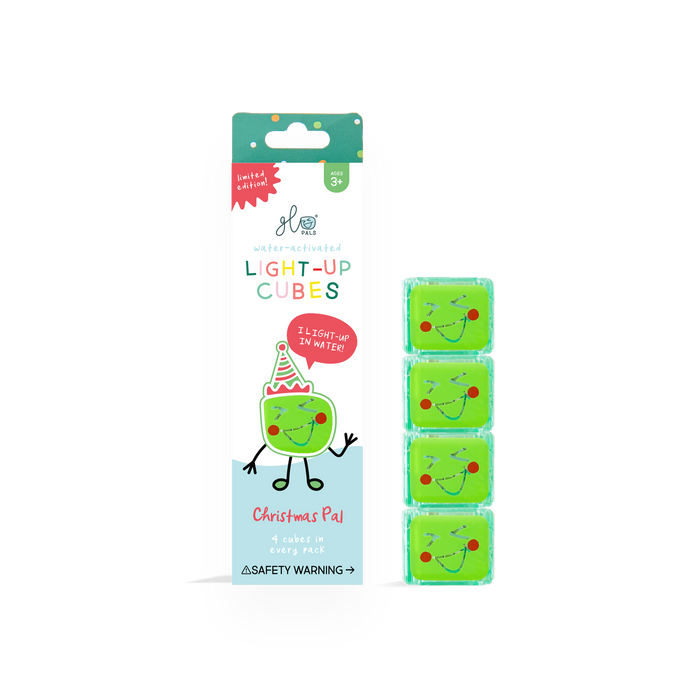 LIMITED EDITION Christmas Pal - Glo Pals Light-Up Cubes