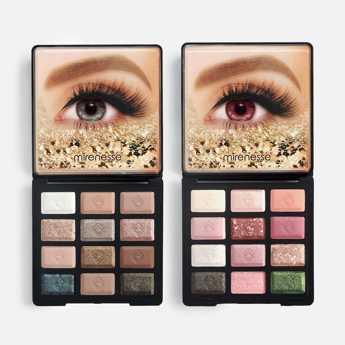 MIRENESSE PACK EYE Lovers Rosee & Grey Lust Haves Eye Shadow  Kits Duo