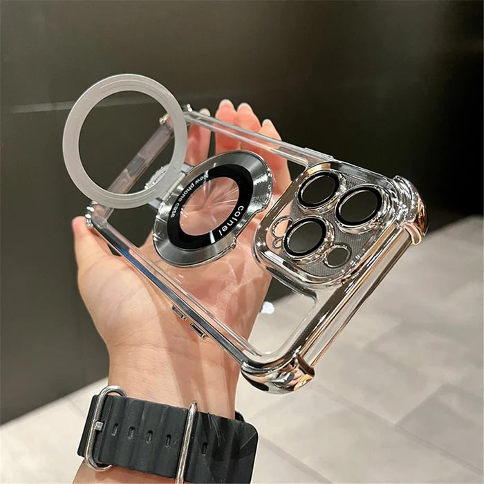 Silver / For iPhone 15 Pro