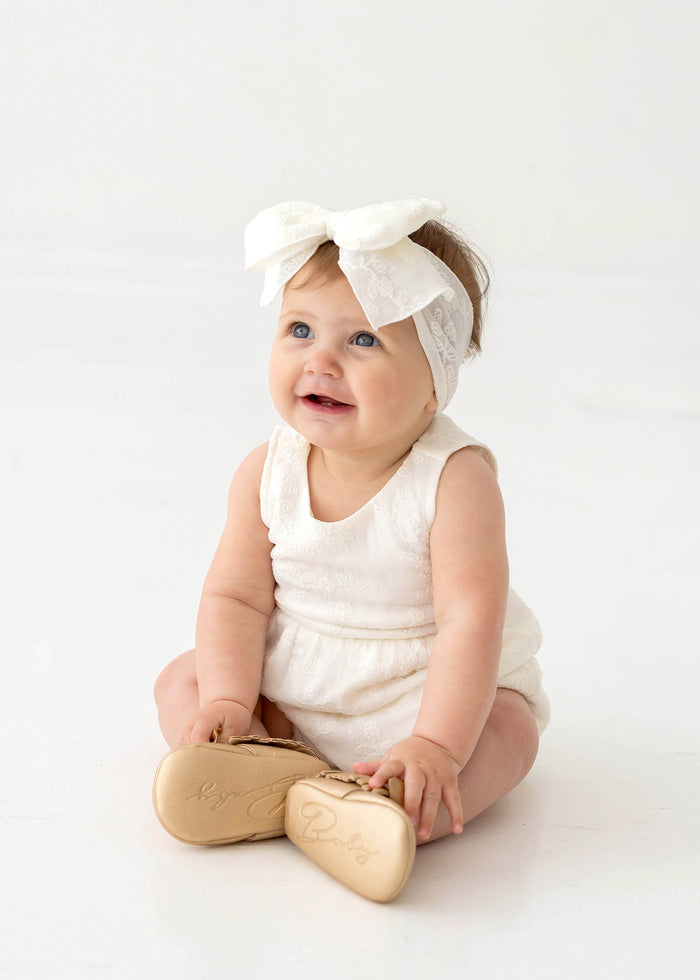 Mabel & Honey Cotton Cloud Romper