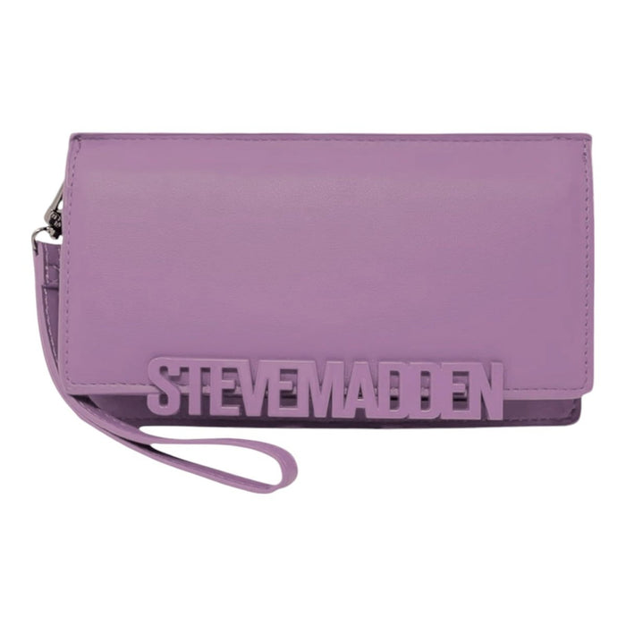 Madden BCabby mauve wristlet by Mandotos International, featuring a compact design and stylish look, perfect for essentials.
