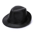Mandotos brown leather cap made from premium cowhide in XL to XXXL size, featuring a classic design and durable craftsmanship.
