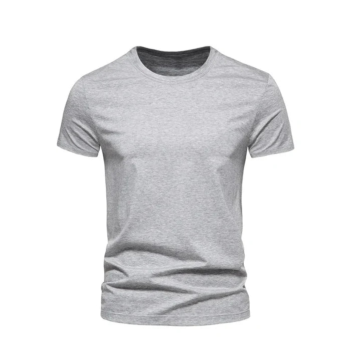 Set of five Mandotos cotton T-shirts featuring short sleeves, O-neck, casual oversize fit for men and women.