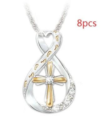 Twocolor cross / 8PCS