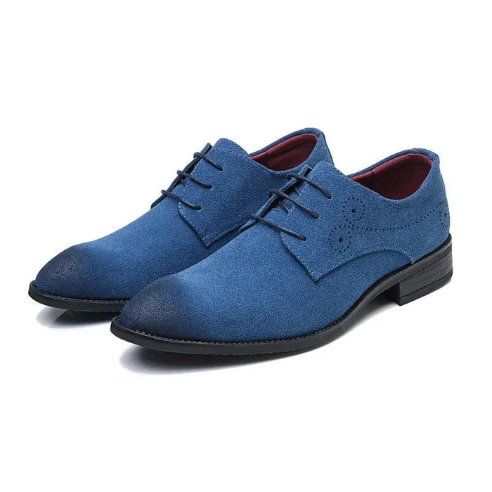 Mandotos red pointed leather shoes with sleek design and smooth finish, stylish footwear for formal or casual wear