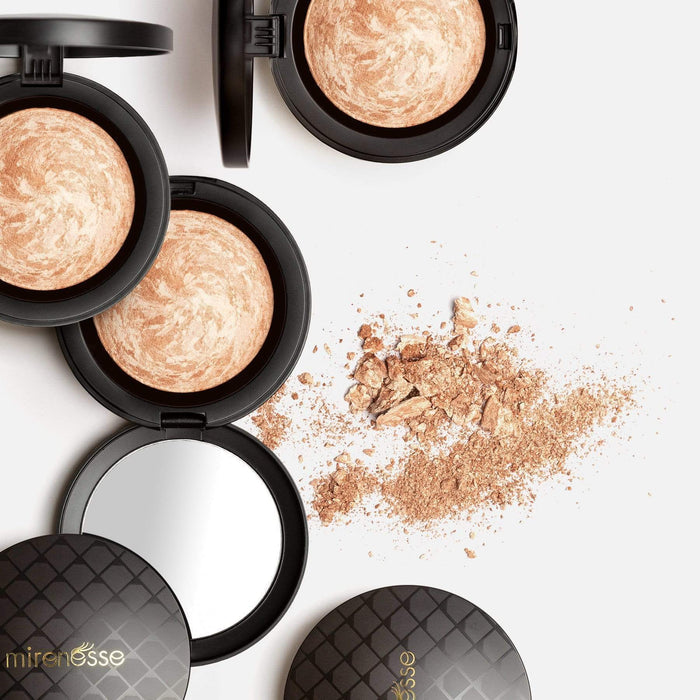 MIRENESSE BLUSH 12g / 0.42oz / 3. Makarena Mink Marble Mineral Blush Face Powder 3. Makarena Mink