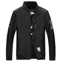 Men's reversible flight jacket by MANDOTOS, suitable for autumn and winter, showing the jacket's dual-sided design and lightweight material.