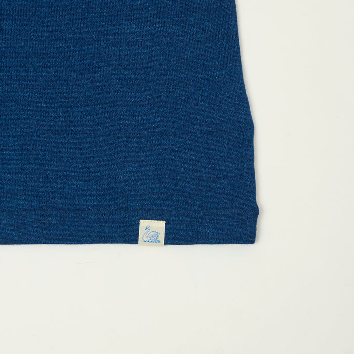 Merz b. Schwanen Classic Jersey T-Shirt - Indigo