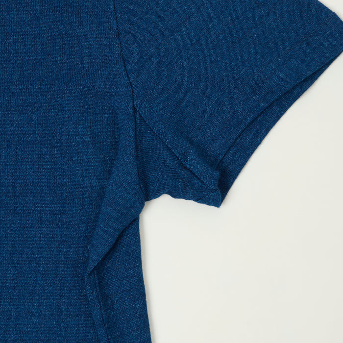 Merz b. Schwanen Classic Jersey T-Shirt - Indigo