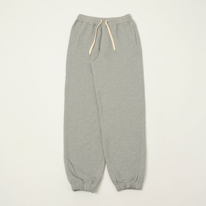 Merz b. Schwanen Cuffed Cotton Sweatpants - Grey Melange