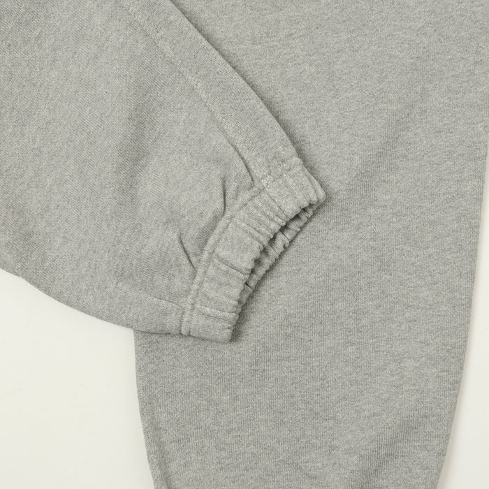 Merz b. Schwanen Cuffed Cotton Sweatpants - Grey Melange