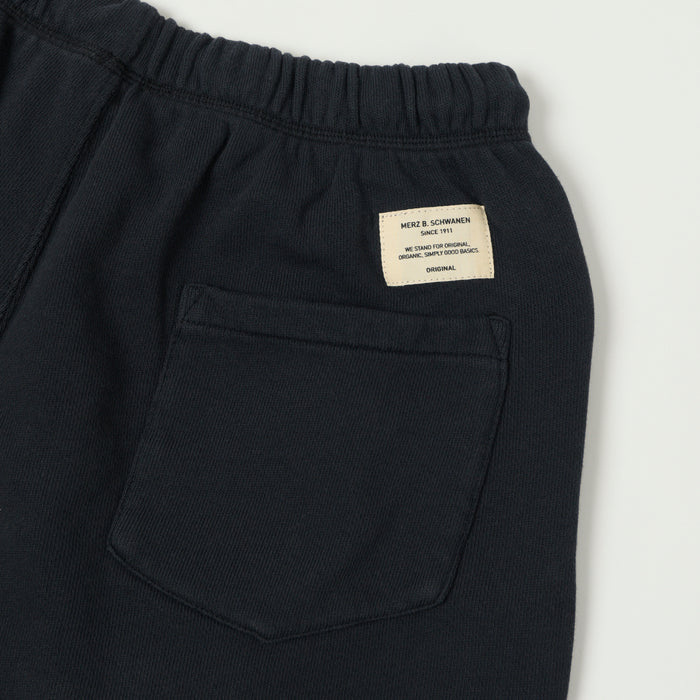 Merz b. Schwanen Organic Cotton Sweat Shorts - Charcoal