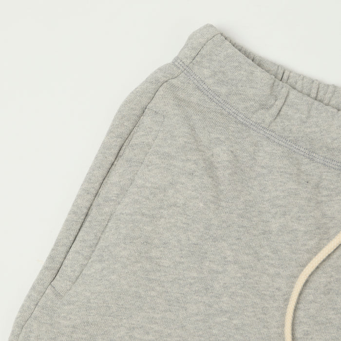 Merz b. Schwanen Organic Cotton Sweat Shorts - Grey Melange