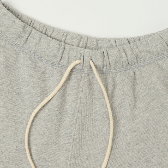 Merz b. Schwanen Organic Cotton Sweat Shorts - Grey Melange