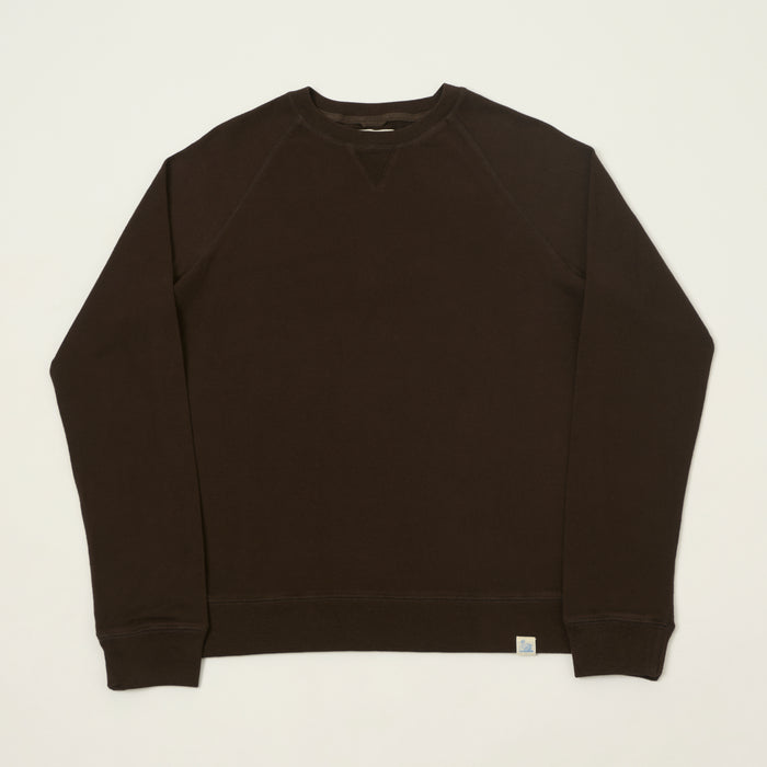 Merz b. Schwanen Organic Cotton Sweatshirt - Espresso