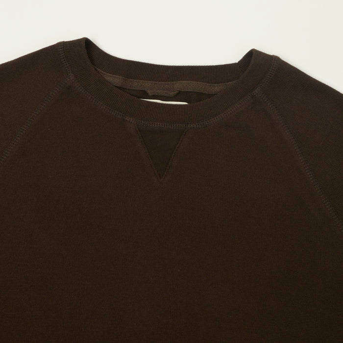 Merz b. Schwanen Organic Cotton Sweatshirt - Espresso