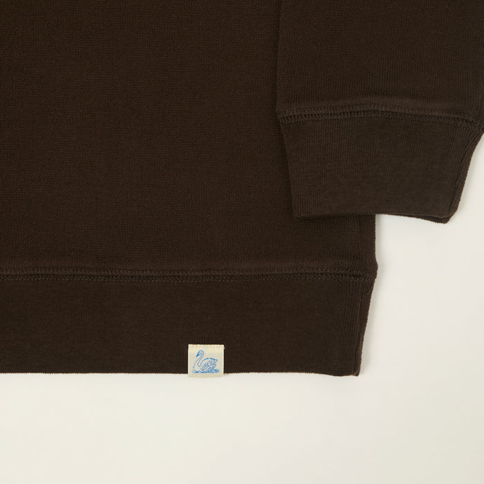Merz b. Schwanen Organic Cotton Sweatshirt - Espresso