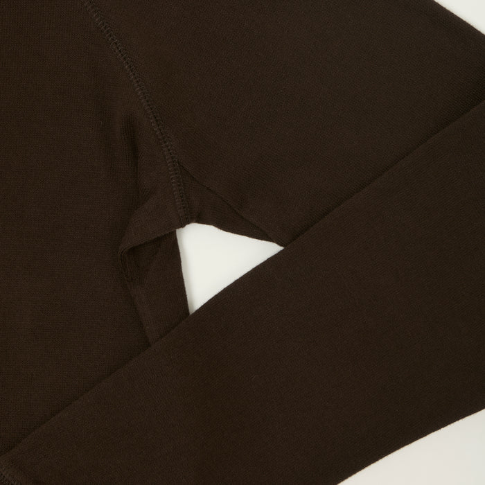Merz b. Schwanen Organic Cotton Sweatshirt - Espresso