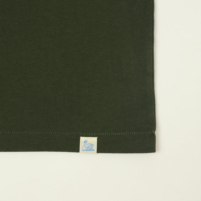 Merz b. Schwanen Organic Cotton T-Shirt - Forest