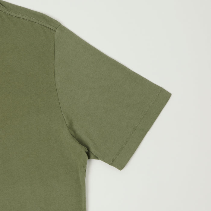 Merz b. Schwanen Pima Cotton T-Shirt - Light Army