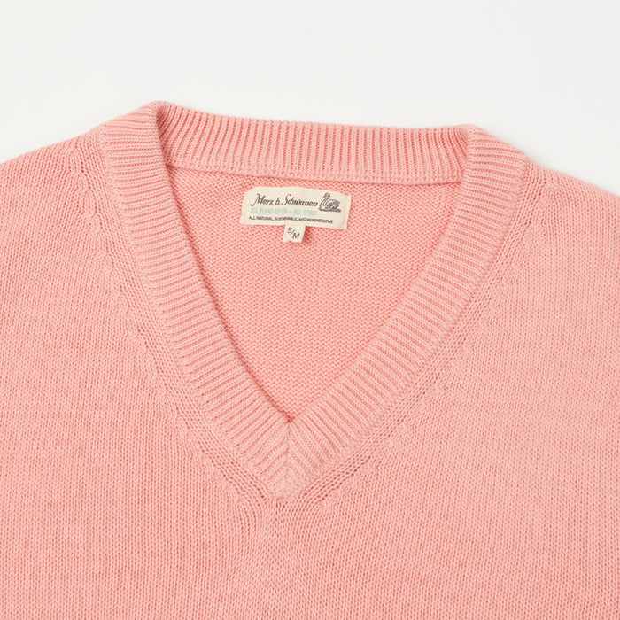 Merz b. Schwanen Plant Based Sweater Vest - Peach