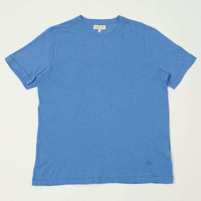 Merz b. Schwanen Plant Based Unisex T-Shirt - Faded Blue