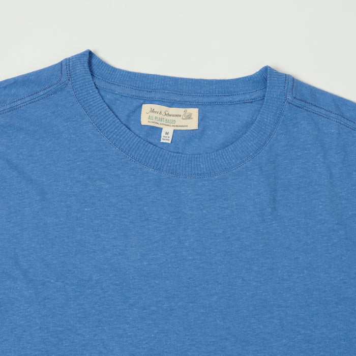 Merz b. Schwanen Plant Based Unisex T-Shirt - Faded Blue