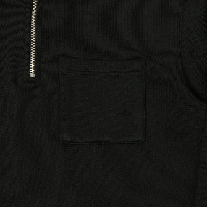 Merz b. Schwanen Quarter Zip Sweatshirt - Deep Black